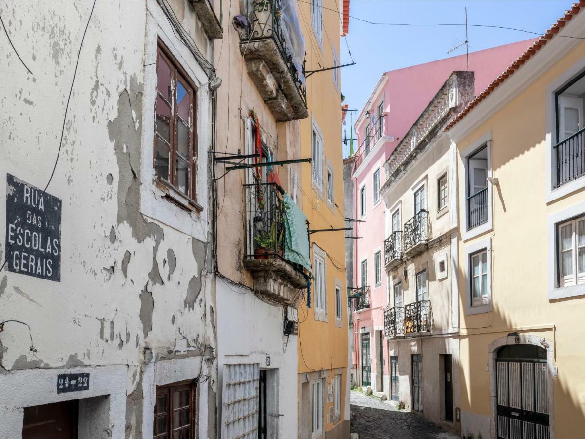 Lisbon Alfama Street View Daire Dış mekan fotoğraf